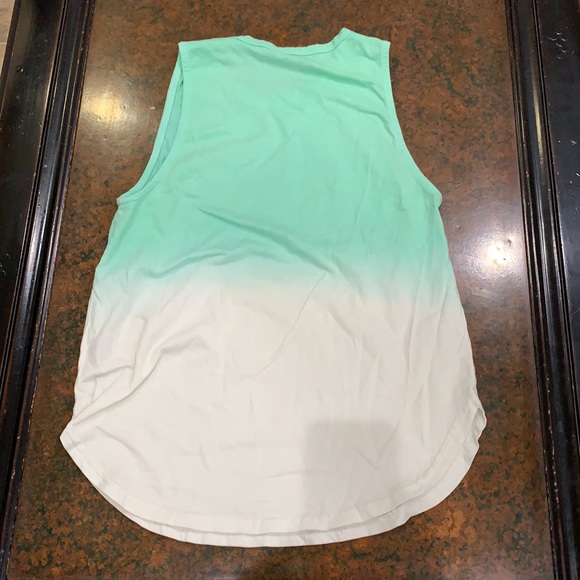 {Prince Peter}Woman’s M Mint Green/White Ombré Tank - Picture 3 of 6